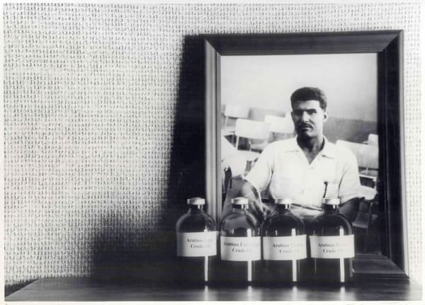 MOHAMMED AND OIL | محمد والبترول 2012 SILVER GELATIN PRINT SIZES: 25 X 35 CM. EDITIONS 3 + AP