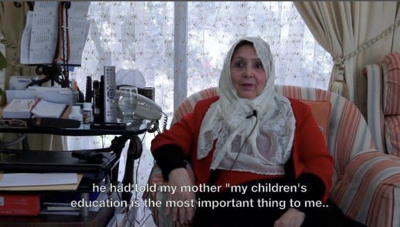 MONA SCREENSHOT | سكرينشوت منى 2012 INSTALLATION OF PHOTOGRAPHS WITH A LIGHT - 20 SILVER GELATIN PRINTS WITH A 5WATT INCADECENT BULB WITH BLACK WIRE AND 11 VIDEO INTERVIEWS. EDITIONS 3 + AP | تركيب صور بضوء - 20 مطبوعة جيلاتين فضي مع لمبة 5 وات ، سلك أسود و 11 و فيديو