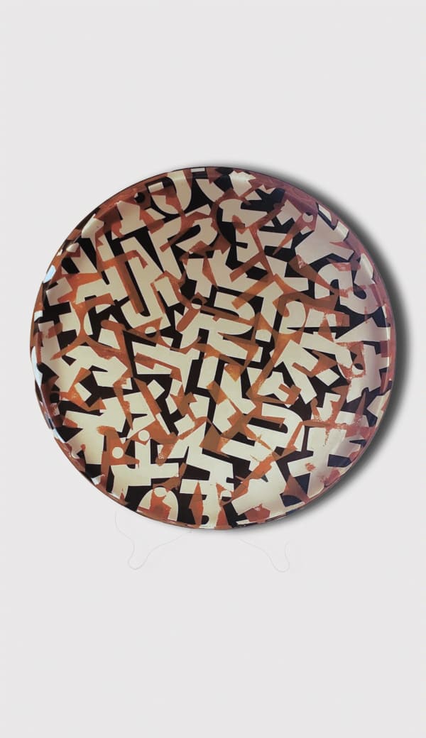 Painted Platter 1