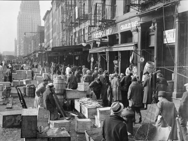 Fulton Fish Market New York City, Gordon Parks