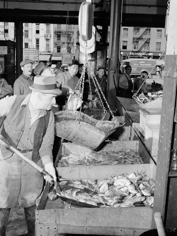 Fulton Fish Market New York City, Gordon Parks