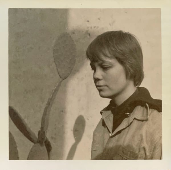 Lee Bontecou in Rome, 1957-1958 (Estate of Lee Bontecou 2022)