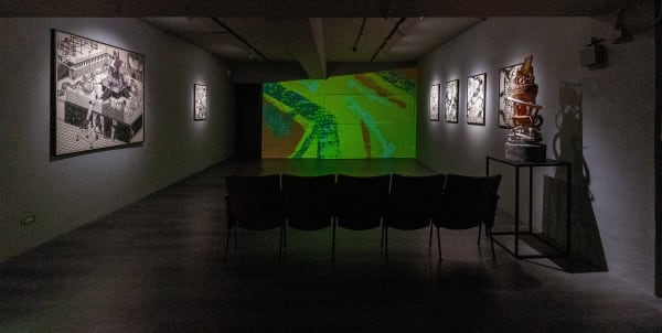 侯辰璐:下午三點三十四分到六點十六分,一個時間可見的三角形