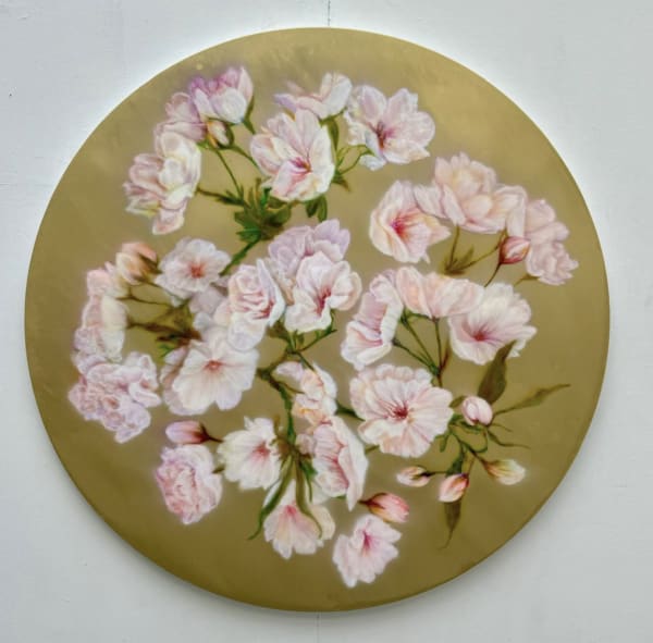 Crystel Ceresa - Sakura Golden Blossom, 2024