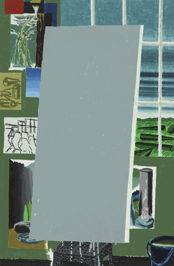 Johyun Gallery Jeon Hyunsun Empty Canvas 2022 Watercolor On Canvas 80 5X53Cm