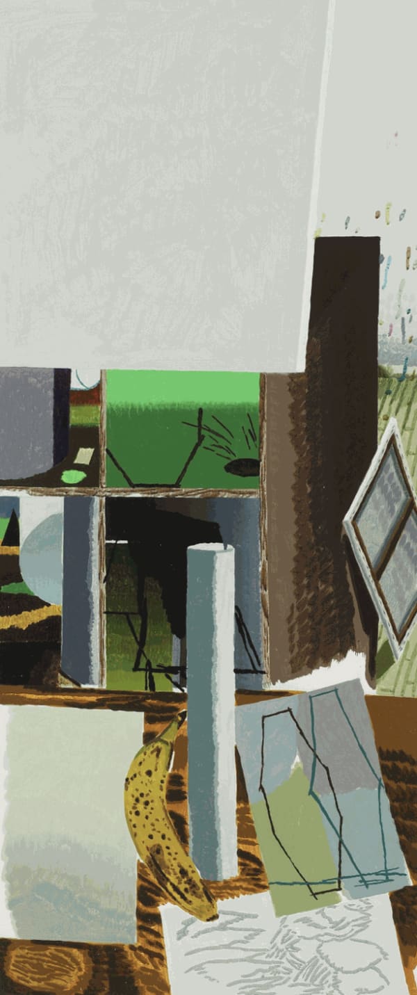 Johyun Gallery Jeon Hyunsun Spend Time In My Studio 2022 Watercolor On Canvas 120X50Cm