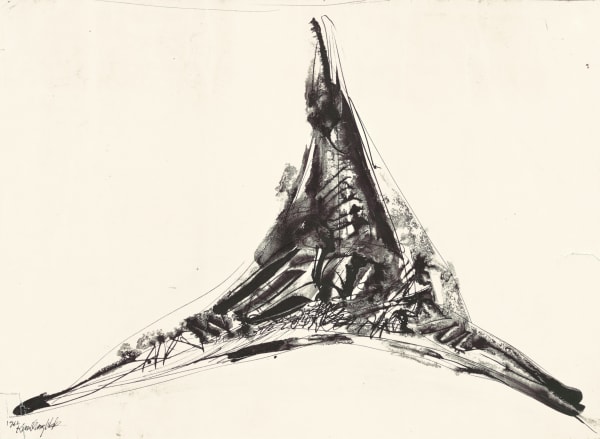 4 Untitled 1962 Ink On Paper 39 X 53 Cm