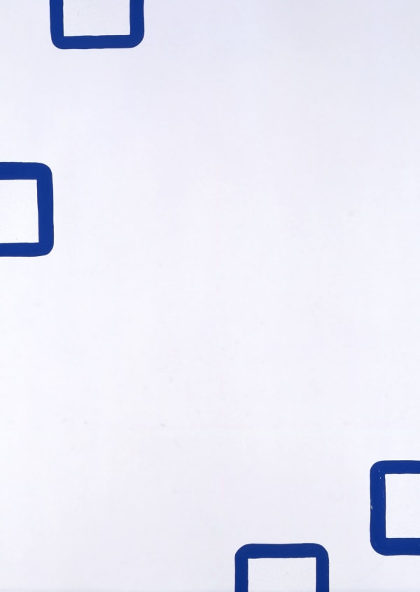 Kishio Suga that is coming in-15 2007 Acrylic on paper 109.0 x 77.5 cm 10,000USD