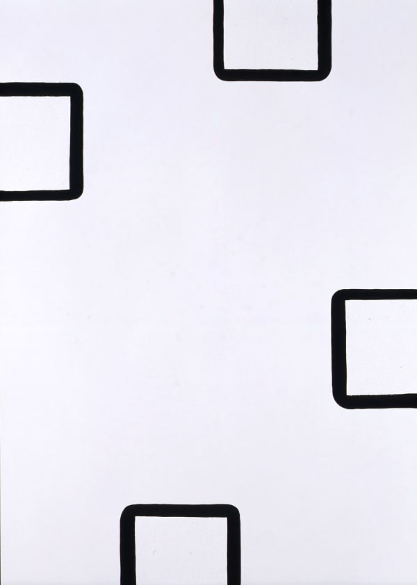 Kishio Suga that is coming in-16 2007 Acrylic on paper 109.0 x 77.5 cm 10,000USD