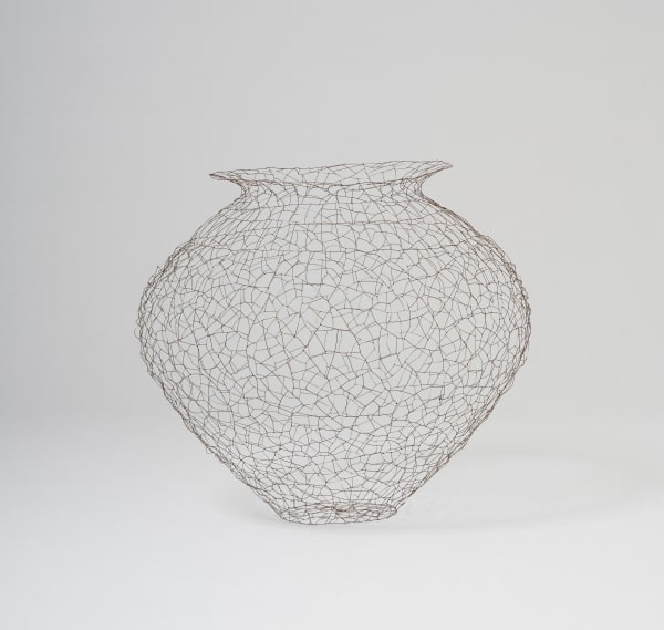 Jung Kwang-Ho The Pot 0962, 2009 Copper wire 62x62x55cm 14,000USD