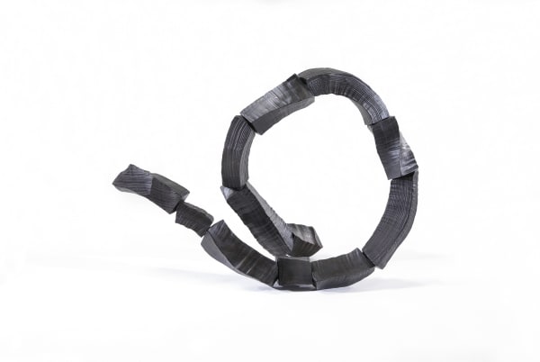 Lee Bae Brushstroke Sculpture-black, 2024 Bronze 76 X 107 x 51 cm Edition 2 of 6 $30,000 USD