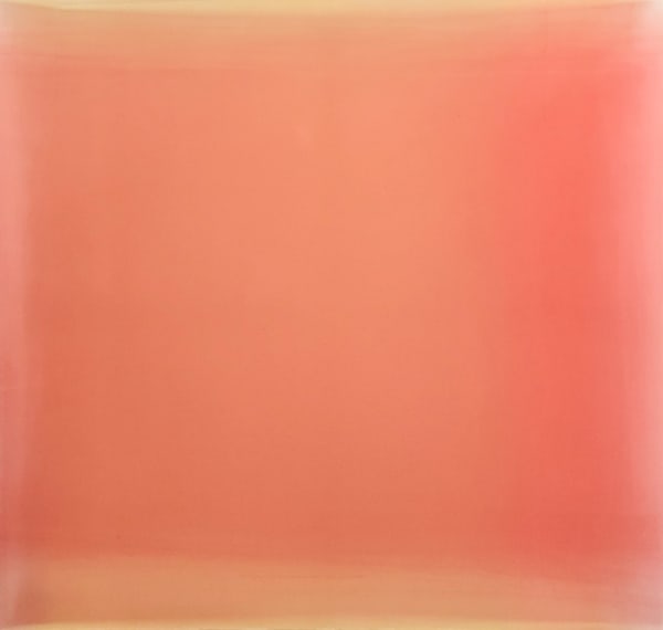 Kim Taek Sang Breathing light-Orange in Orange, 2020 Water acrylic on canvas 126 x 14.5 x 4 cm $ 54,000 USD