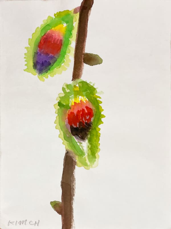 Kim Chong Hak Untitled, 2023 Watercolor on hanji paper 32 x 23.8 cm $5,000 USD