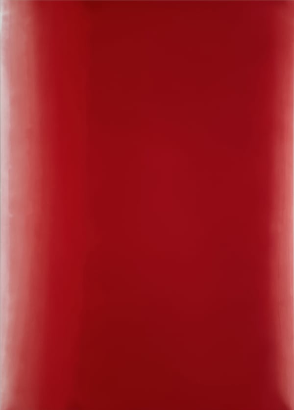 Kim Taek Sang Breathing light-red in red 25-7, 2025 Water acrylic on canvas 186 x 128.5 cm $60,000 USD