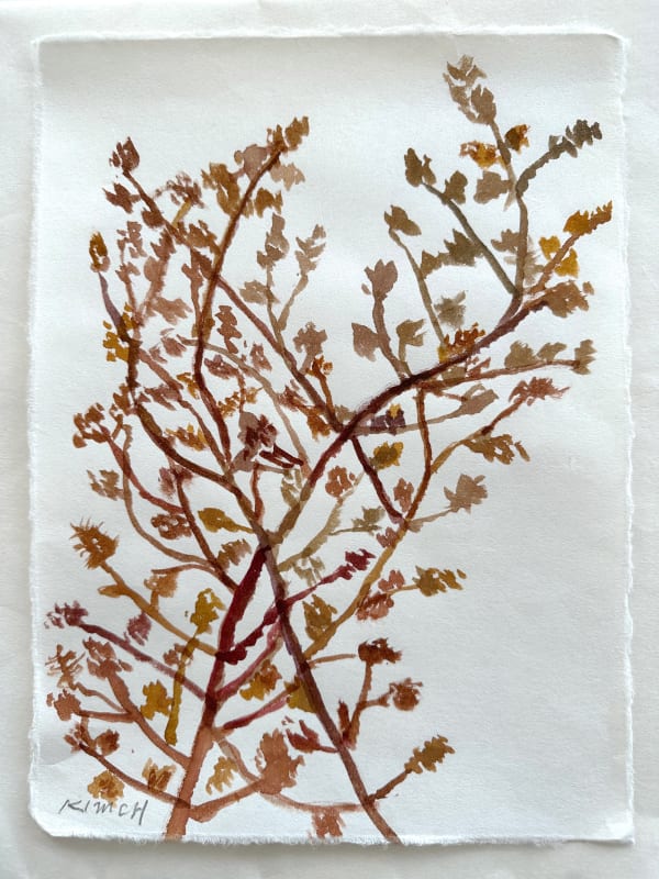 Kim Chong Hak Untitled 2023 Watercolor On Hanji Paper 33 X 29 Cm