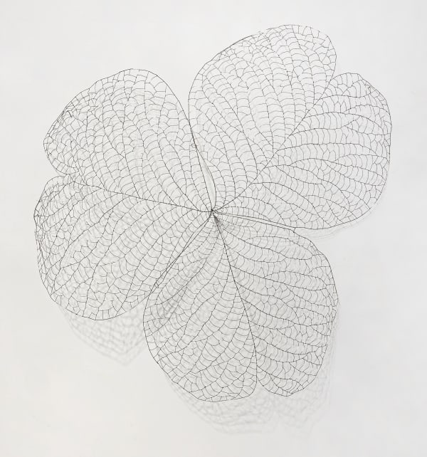 Jung Kwang Ho The Flower 21100, 2021 Copper Wire 100 x 100 cm $11,000 USD