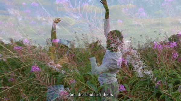 By earth, sea and air we came, video, 18 minutes, Adham Faramawy, 2021.