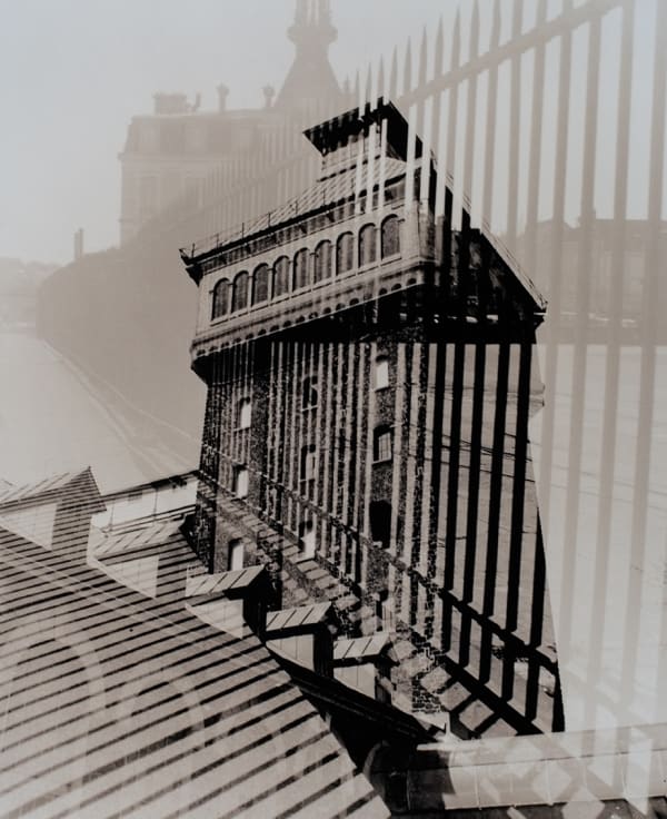 Guillaume Zuili, Grands moulins 1, 2019 Tirage lith, 50 x 60 cm