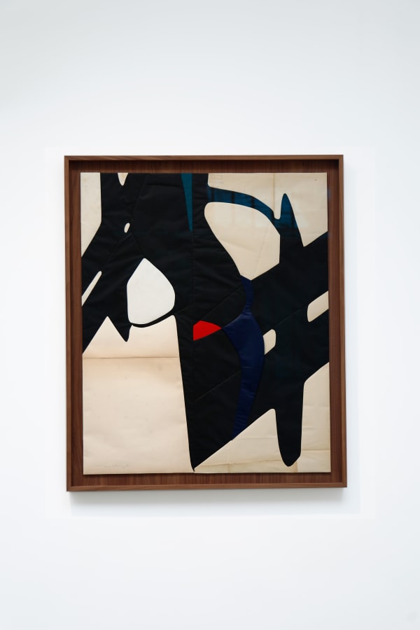 Jesse Willems Mithra, 2024 Handcut collage 68.5 x 84 cm