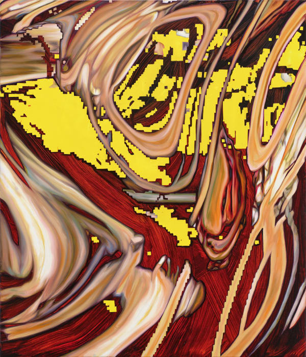 Jin Meyerson, ALLELE 20, oil on canvas, 53x45.5cm, 2022