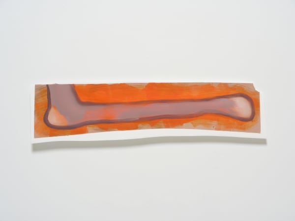 생쥐 Rat, oil on paper, 20x90cm, 2022