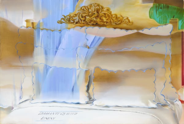 Dream diamante, oil on canvas, 40.7x61cm, 2021