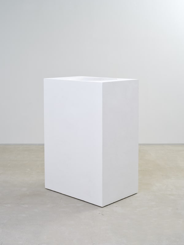 Octagon to Octagon(#54), polystyrene foam, plaster, paint, 60x90x130cm, 2021