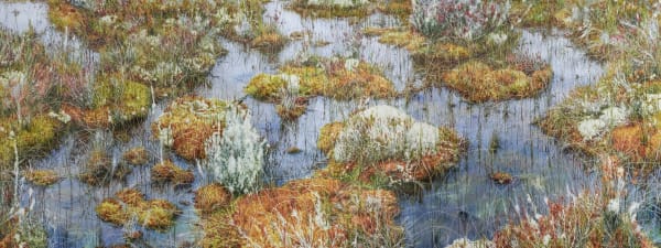 Untitled 4467, oil on canvas, 193.9x518.2cm, 2019-2021
