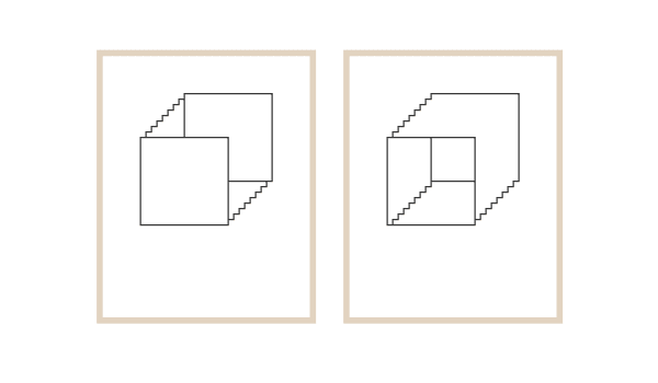 홍승혜, Box, wood framed pigment print on paper, 50x40cm(each, 2pcs), 2020 (No Edition)
