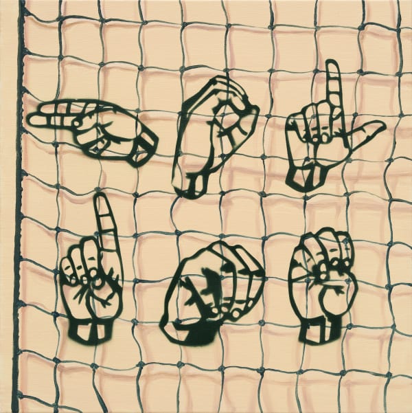 HOLD ME 16, mixed media, 35x35cm, 2021