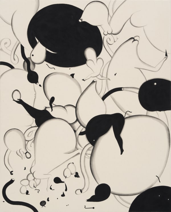 Bless 2, acrylic on canvas, 162.2x130.3cm, 2021