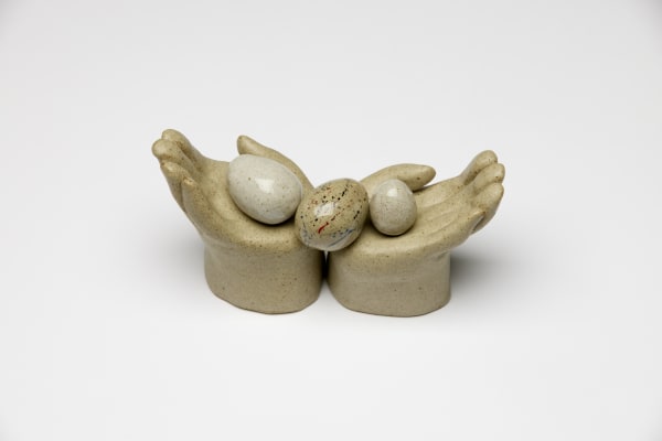 Nest 7, ceramic, 17x8x6cm, 2021