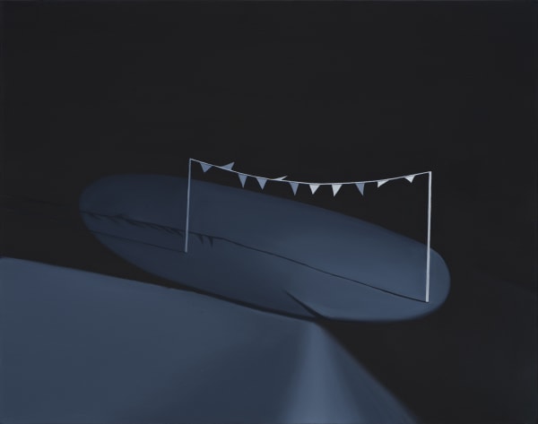 Banner, oil on canvas, 60x76cm, 2020