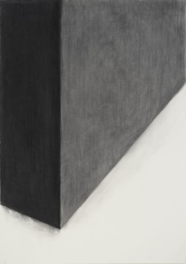 Untitled, charcoal on paper, 100x70cm, 2020_2-1