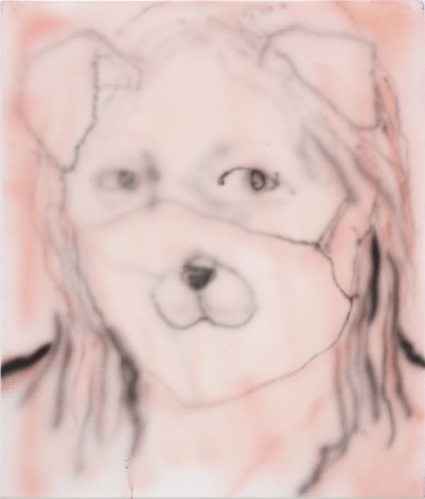 Puppied, acrylic on canvas, 53.0x45.5cm, 2020