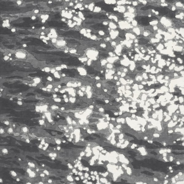 바다의 단면 20 Section of the Sea 20, ink on paper, 50x50cm, 2019