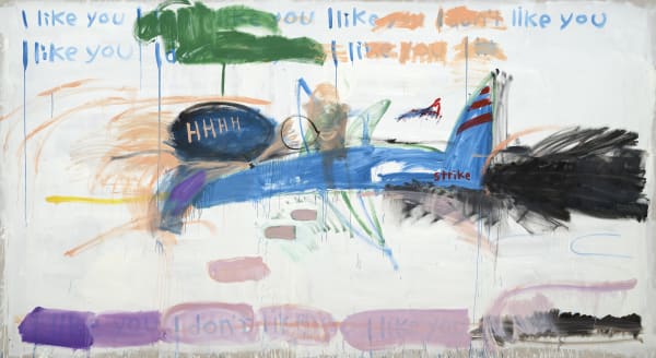 HHHH, oil on linen, 216.5x396cm, 2014