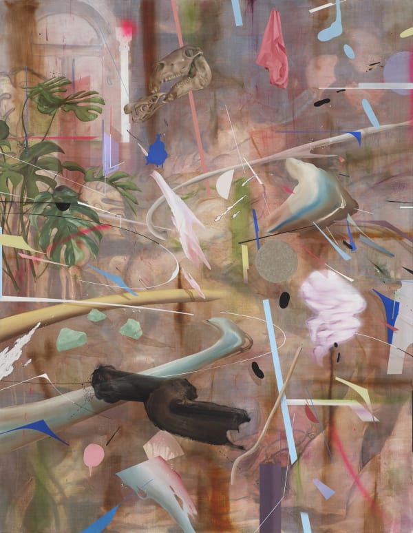 Pink Panther, oil on canvas, 145x112cm, 2018