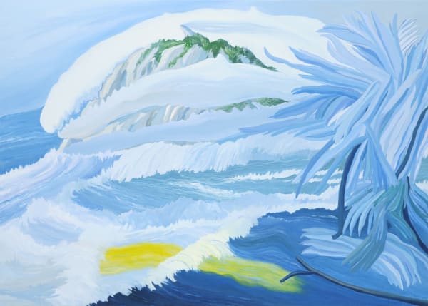 내가 하는 말이 보이지 않나 보다 1 You will not see it 1, oil on canvas, 162.1 x 227.3cm, 2025