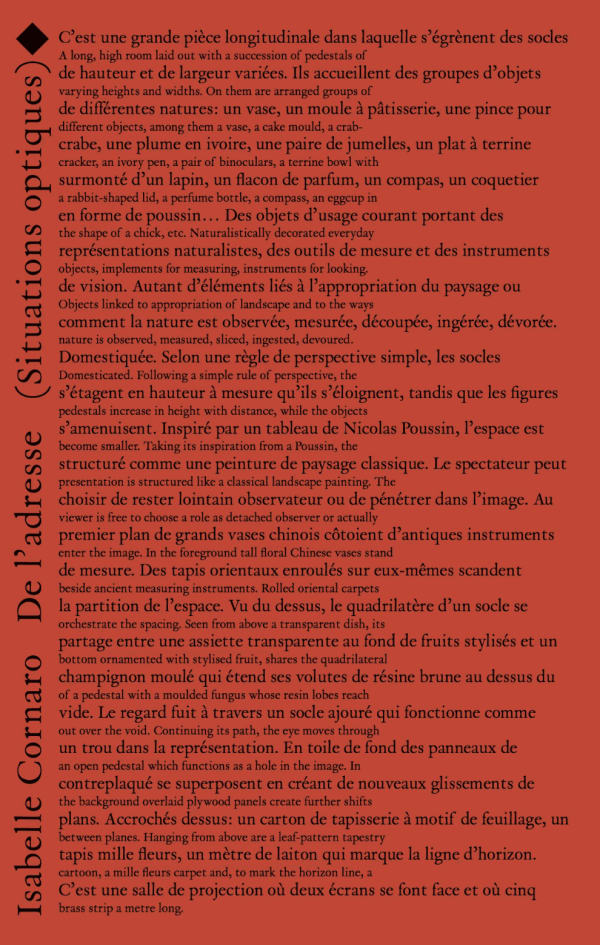 De l'adresse