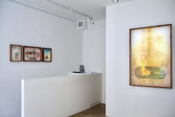 L Na B I Blue Filaments Exhibition View At Galerie Baq 2024 Paris France Photo By Emma 1