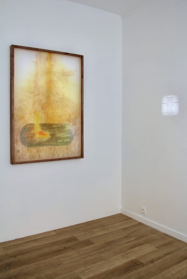 L Na B I Blue Filaments Exhibition View At Galerie Baq 2024 Paris France Photo By Emma 3