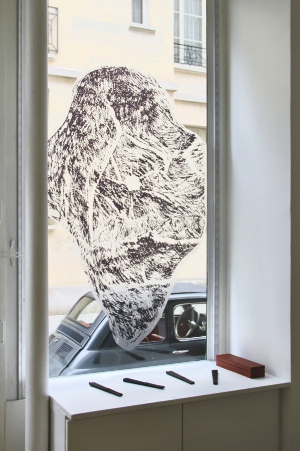 L Na B I Blue Filaments Exhibition View At Galerie Baq 2024 Paris France Photo By Emma 5