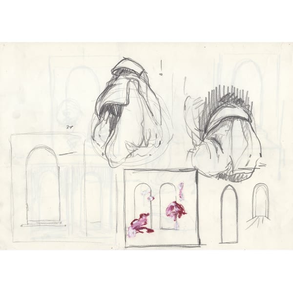 MICHAËL AERTS, Study for the possibility of the simultaneous, 2024