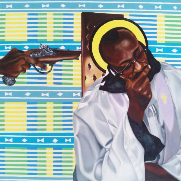 Ndema The Seal Of Confession 100X100Cm