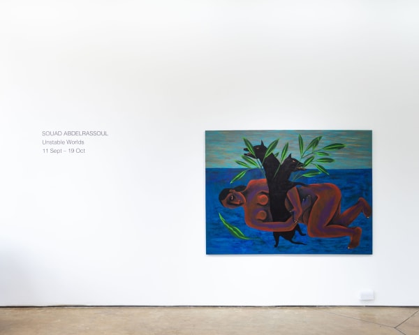 Souad Abdelrassoul, Unstable Worlds exhibition at Circle Art Gallery