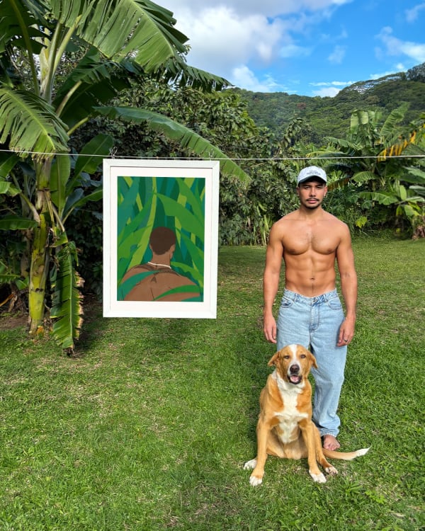 Aaron Lassey - tiare (flower), 2025