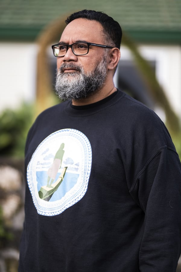 Raymond Sagapolutele, Auckland, 2022. Photo courtesy the artist.