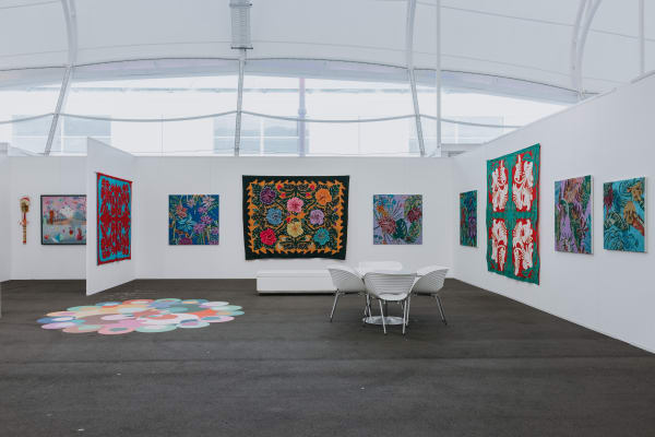 Bergman Gallery at Aotearoa Art Fair, 2022. Stand A9.