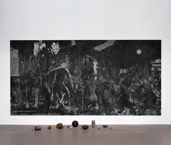 Sergio Suárez, Today the wind blows through the bones of time. It is not the breath that refreshes, but the one that strips, the one that pierces the skin and reminds us of the fragility of what we believe to be solid., 2025